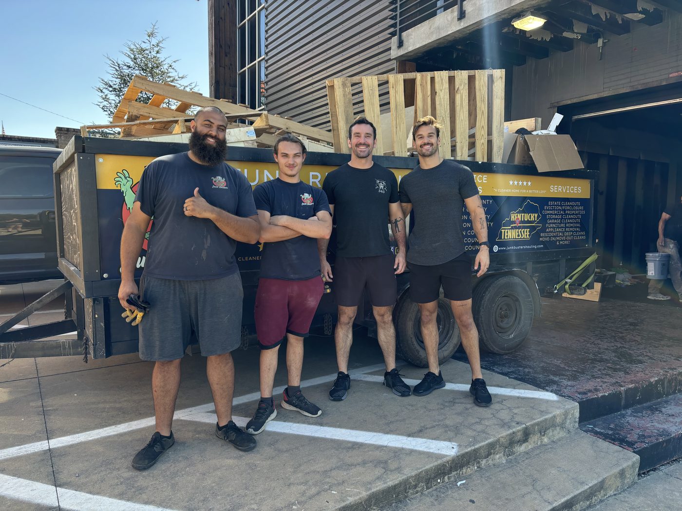 Junk Busters crew — Middle TN & Southern KY